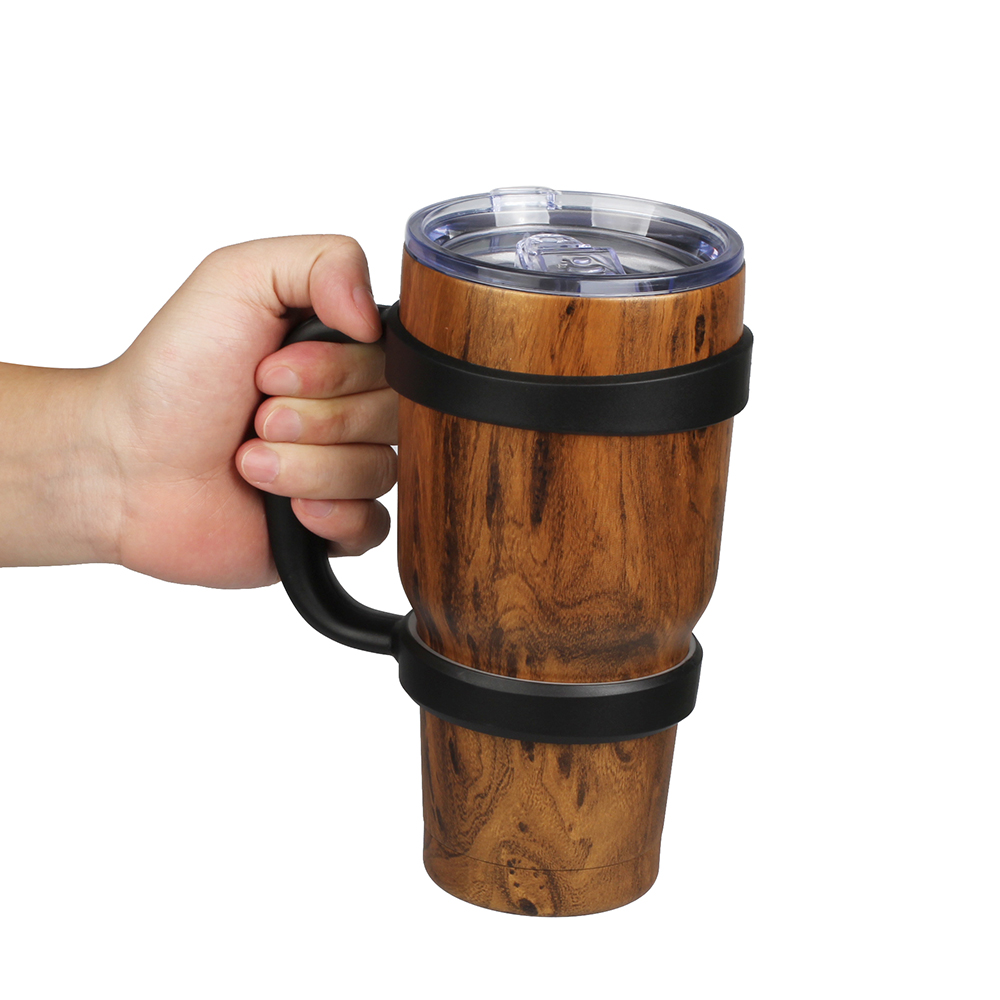 China 30oz Stainless Steel Yeticool Tumblers Holder Unique Wooden Coffee Mug  manufacturers and suppliers